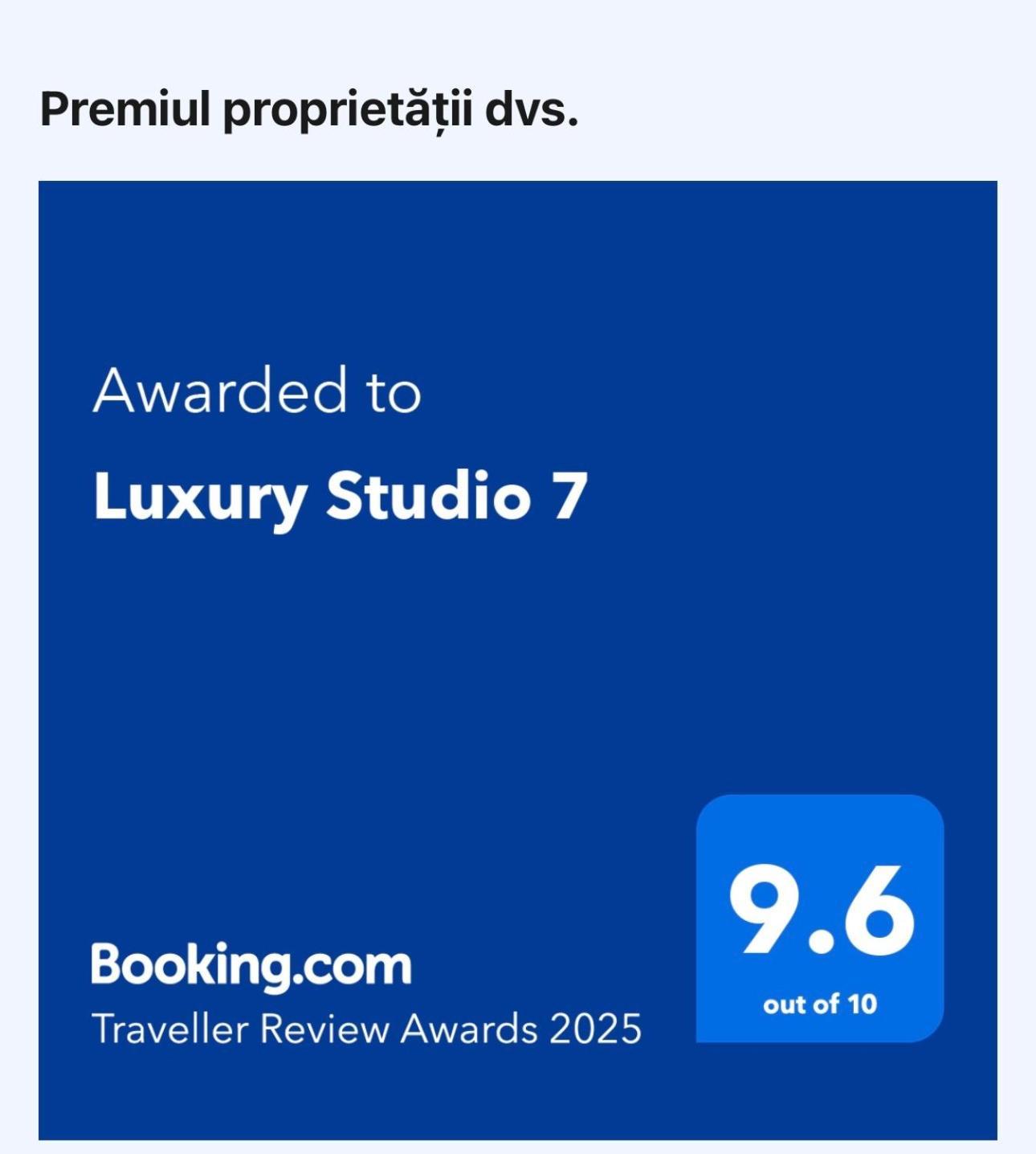 Luxury Studio 7 Roşu 外观 照片